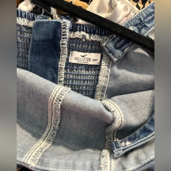 Hollister Light Blue Denim Jumpsuit - Picture 7 of 7